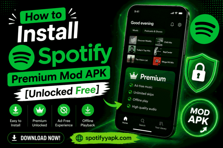 Install Spotify Premium Mod APK