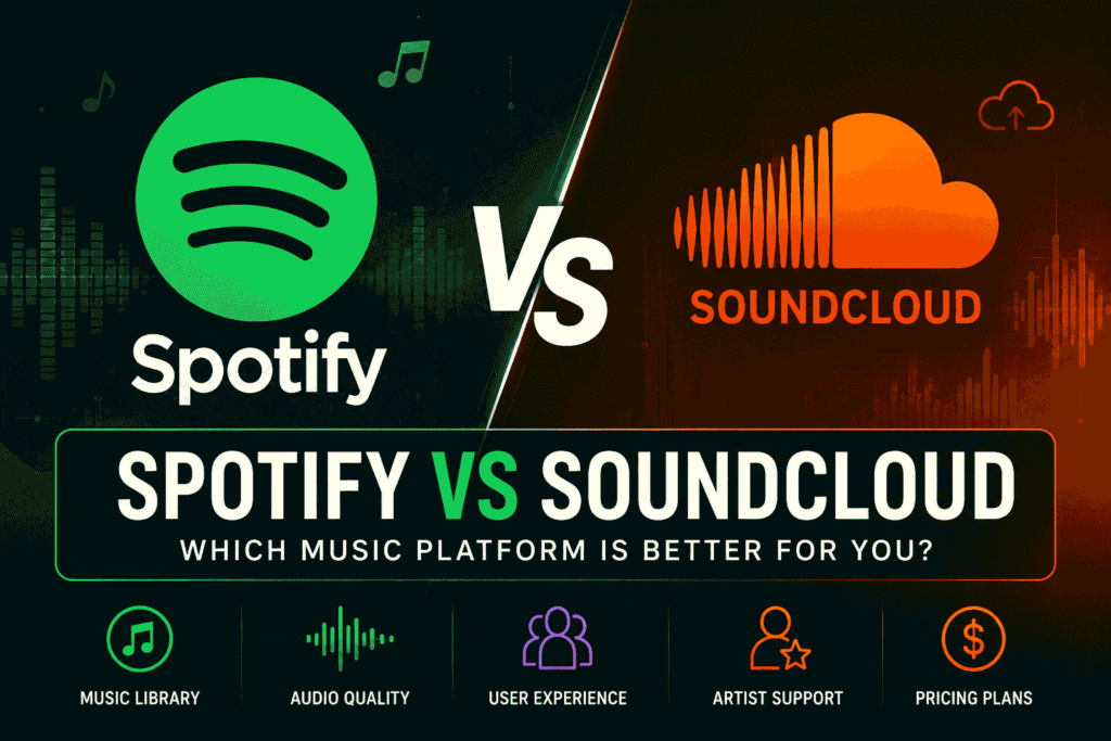 Spotify vs SoundCloud